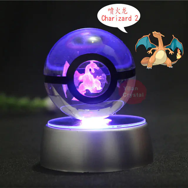 Pokémon Crystal Ball 3D Toys