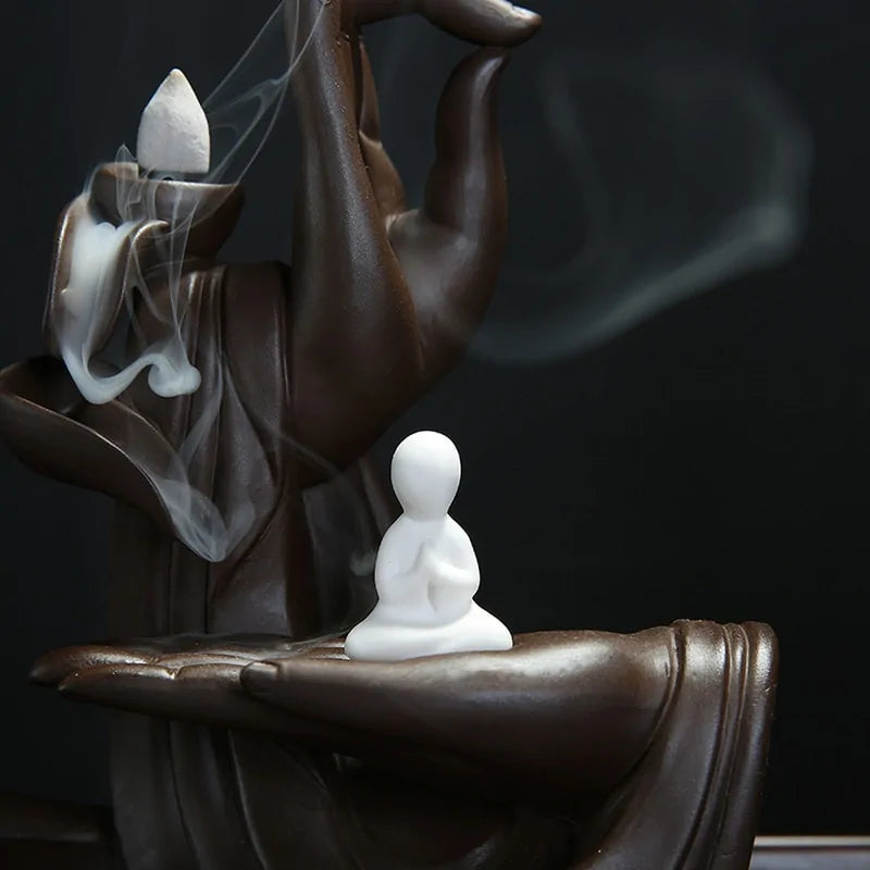 Sand-Back Hand Incense Burner