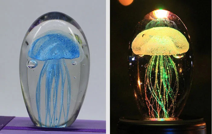 Jelly Fish Crystal Table Lamp