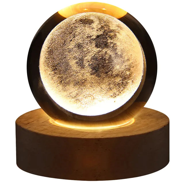 Galaxy Crystal Ball lamp