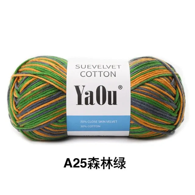 Cotton Hand Knitted Yarn